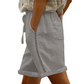 🌺Lässige Damen-Shorts mit Kordelzug und Spitzenverzierung
