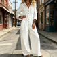 👖Lässiger Damen-Jumpsuit aus Denim mit langen Ärmeln
