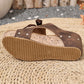 🌺Peep-Toe-Sandalen mit Keilabsatz für Damen