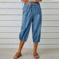 👖Lässige Caprihose für Damen mit Taschen