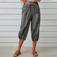 👖Lässige Caprihose für Damen mit Taschen