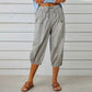 👖Lässige Caprihose für Damen mit Taschen