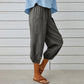 👖Lässige Caprihose für Damen mit Taschen