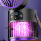 🔥Zeitlich begrenztes Angebot: 55 % Rabatt🔥 Tragbarer, wiederaufladbarer Ventilator mit UV-Insektenvernichter-Lampe