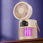 🔥Zeitlich begrenztes Angebot: 55 % Rabatt🔥 Tragbarer, wiederaufladbarer Ventilator mit UV-Insektenvernichter-Lampe