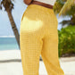 🌺Sommerliche Caprihose mit Karomuster für Damen