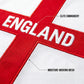 ⚽ England Fussball T-Shirt ✨ Oversize Relaxed Fit Kurzarmshirt mit großem Print | Lässiges Sport Freizeitshirt für Fans