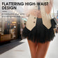🔥👗 55% RABATT! Chic Pleated Lace Trim Mini Skirt – Plisseefalten, zarte Spitze, perfekt für den Sommer. 🌸💨