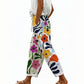 🌺Lässige, kurze Damenhose mit Blumenmuster