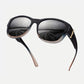 Damen-Sonnenbrille mit großem Rahmen, zum Überziehen