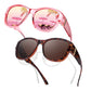 Damen-Sonnenbrille mit großem Rahmen, zum Überziehen