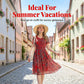 🔥Limited-time offer-Comfortable Fit-and-Flare Summer Midi Dress