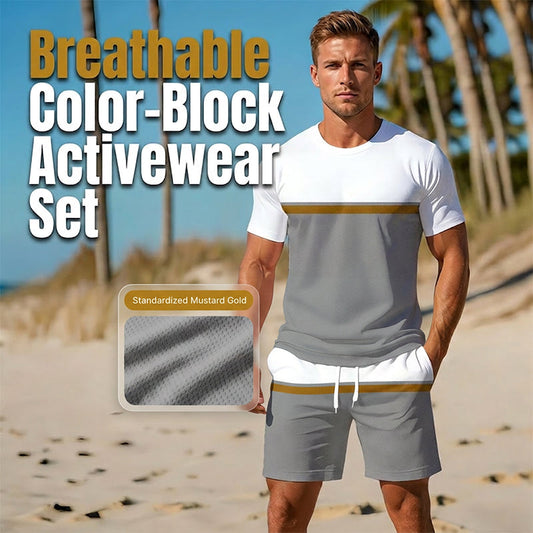 🔥JETZT 50 % RABATT!🔥  Leichtes Freizeit-Outfit für Herren – Schnelltrocknend & elastisch – Perfekt für Fitness, Laufen oder entspannte Tage – atmungsaktiv und bequem 🏃‍♂️
