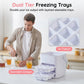 🧊Tragbarer Eiskübel im Pressform-Design❄️