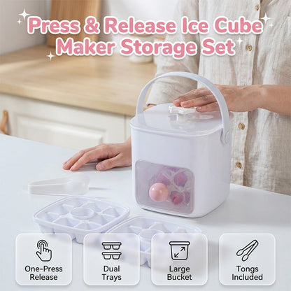 🧊Tragbarer Eiskübel im Pressform-Design❄️