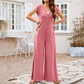 ✨ Einteiler mit weitem Bein & lockerer Passform – knitterarm, leicht zu kombinieren & einfach anzuziehen – zu Sneakern, Sandalen oder High Heels