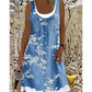 👗Zweiteiliges Damenkleid aus Kunstleder mit Jeansprint