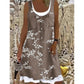 👗Zweiteiliges Damenkleid aus Kunstleder mit Jeansprint
