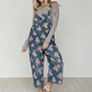 🌺Vintage-Jeans-Latzhose für Damen mit Blumenmuster