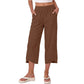 ✨Lässige, locker sitzende Damenhose mit weitem Bein und verkürztem Schnitt