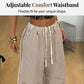 🌺Gestreifte Damenhose mit weitem Bein