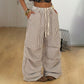 🌺Gestreifte Damenhose mit weitem Bein