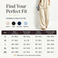 🌺Set aus asymmetrischem Oberteil und Hose mit weitem Bein für Damen