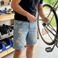🔥Neuheiten & Bestseller – Herren-Jeansshorts mit Rissen und Used-Look