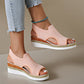 🌺Atmungsaktive Plateau-Sandalen für Damen im Freizeitstil