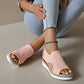 🌺Atmungsaktive Plateau-Sandalen für Damen im Freizeitstil