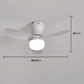 🌀Neue Deckenventilator-Leuchte mit E27-Fassung – Geräuscharmer 2-in-1-LED-Ventilator mit Fernbedienung, energiesparende Kombination aus Kühlung und Beleuchtung für das Schlafzimmer zu Hause