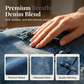 👗A-Linien-Midirock aus Denim für Damen mit schlankmachender Passform
