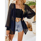 ✨Leichter, transparenter Cardigan für Damen – luftig, vielseitig & perfekt für Layering – ideal für Strand, Reisen & warme Tage