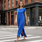 👗Ärmelloses Sommerkleid mit Seitenschlitz für Damen