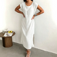 👗Ärmelloses Sommerkleid mit Seitenschlitz für Damen