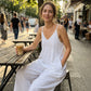 🌺Rückenfreier Jumpsuit für Damen mit Spaghettiträgern