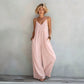 🌺Rückenfreier Jumpsuit für Damen mit Spaghettiträgern