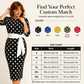 🌺Elegantes Retro-Kleid mit Polka-Dots für Damen