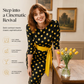 🌺Elegantes Retro-Kleid mit Polka-Dots für Damen