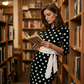 🌺Elegantes Retro-Kleid mit Polka-Dots für Damen
