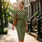 🌺Elegantes Retro-Kleid mit Polka-Dots für Damen