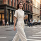 🙌 70% Wiederkaufquote – Qualität überzeugt! Kurzärmeliger Jumpsuit für Damen mit Stehkragen und weitem Bein