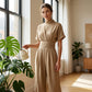 🙌 70% Wiederkaufquote – Qualität überzeugt! Kurzärmeliger Jumpsuit für Damen mit Stehkragen und weitem Bein
