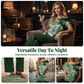✨🌺Frauen elegantes zweiteiliges Set mit Print