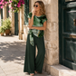 ✨🌺Frauen elegantes zweiteiliges Set mit Print