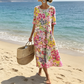 👗50% RABATT!🌺Damen Blumenprint lockeres Kleid