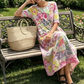 👗50% RABATT!🌺Damen Blumenprint lockeres Kleid