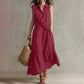 👗Ärmelloses Sommerkleid für Damen mit Rüschen vorne