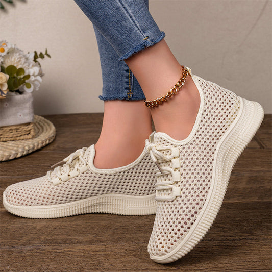 💞 Über 100.000 verkauft – der beliebteste Hit – jetzt zum halben Preis ！Atmungsaktive Strick-Wanderschuhe für Damen