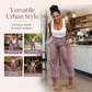 ✨Damenhose mit Mesh-Einsätzen im Laternen-Stil – luftiger Look, bequeme Passform & vielseitig – perfekt für warme Tage, Strand & Freizeit – mit stilvollen Mesh-Details
